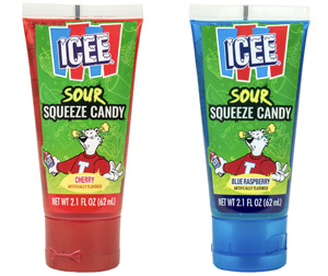 ICEE Sour Squeeze Candy Display Box 12pc | A&A Global